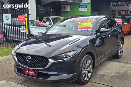Blue 2021 Mazda CX-30 Wagon G25 Astina (Fwd)