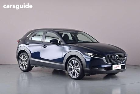 Blue 2021 Mazda CX-30 Wagon G20 Evolve (Fwd)