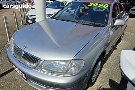 Silver 2003 Nissan Pulsar Sedan St