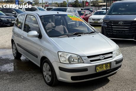 Silver 2004 Hyundai Getz Hatch GL