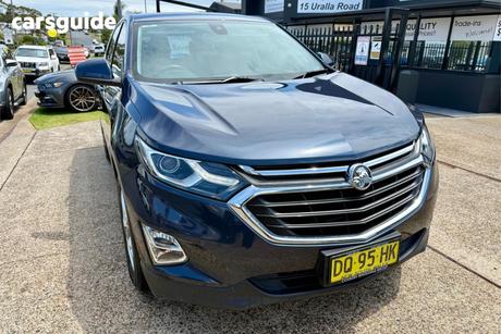 Blue 2017 Holden Equinox Wagon Lt (Fwd)