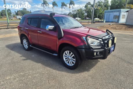 Red 2018 Isuzu MU-X Wagon Ls-T (4X4)