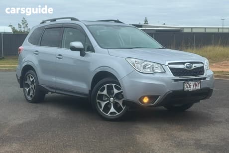 Silver 2015 Subaru Forester Wagon 2.5I-S