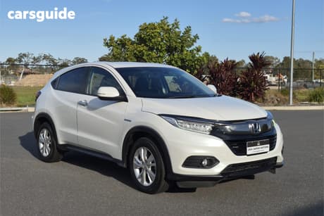 White 2018 Honda Vezel SUV HYBRID X HONDA SENSING