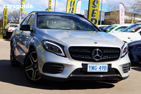 Silver 2017 Mercedes-Benz GLA250 Wagon 4Matic
