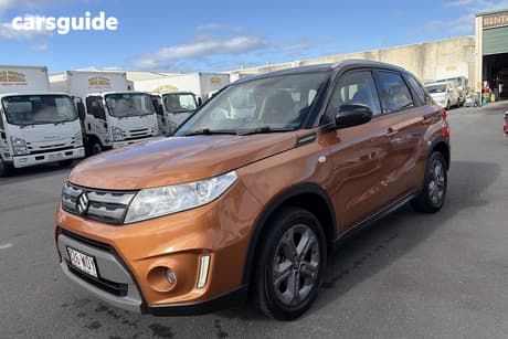 Orange 2016 Suzuki Vitara Wagon Rt-S