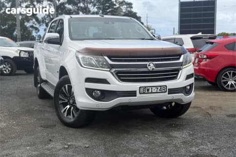 White 2018 Holden Colorado Crew Cab Pickup Ltz (4X4)