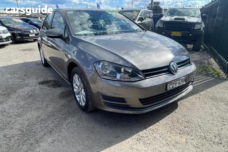 Grey 2015 Volkswagen Golf Hatch 90 TSI COMFORTLINE AU MY15