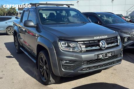 Grey 2019 Volkswagen Amarok Dual Cab Utility Tdi550 Canyon 4Motion (4X4)