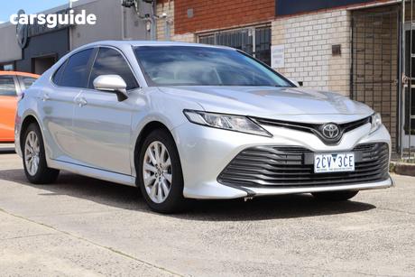 Silver 2018 Toyota Camry Sedan ASCENT