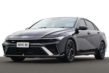 Black 2024 Hyundai I30 Sedan N Line Premium
