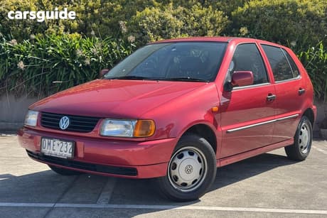 Red 1997 Volkswagen Polo Hatchback
