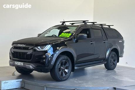Black 2021 Isuzu D-MAX Crew Cab Utility X-Terrain (4X4)