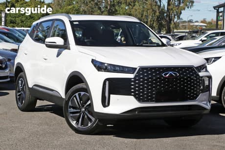 White 2025 Chery Tiggo 4 Wagon Ultimate Hev