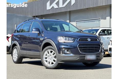 Blue 2017 Holden Captiva Wagon Active 7 Seater