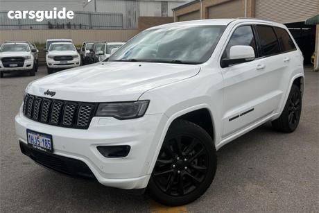 White 2018 Jeep Grand Cherokee Wagon Blackhawk (4X4)