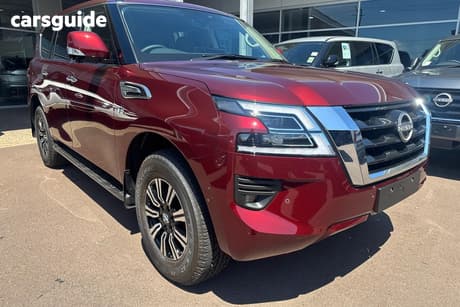 Red 2026 Nissan Patrol Wagon Ti (4X4)