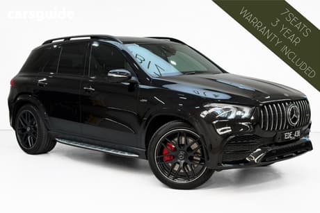 Black 2021 Mercedes-Benz GLE53 Wagon 4Matic+ (Hybrid)