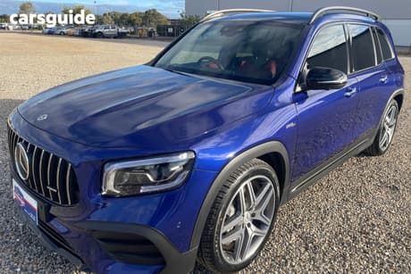 Blue 2023 Mercedes-Benz GLB35 Wagon 4Matic