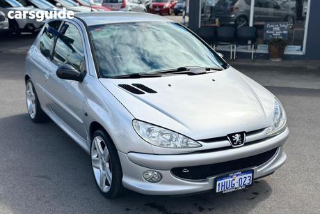 Silver 2006 Peugeot 206 Hatchback Gti 180