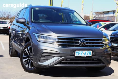 Grey 2022 Volkswagen Tiguan Wagon Allspace 162Tsi Adventure