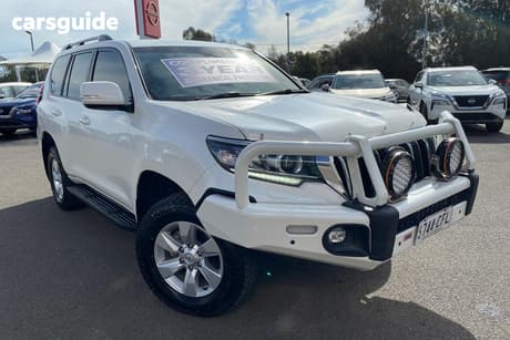 White 2020 Toyota Landcruiser Prado Wagon Gxl