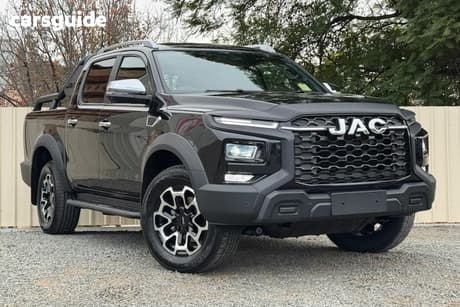 Black 2025 JAC T9 UTE Dual Cab Pick-up Haven (4X4)