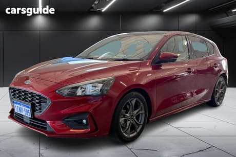 Red 2018 Ford Focus Hatchback St-Line