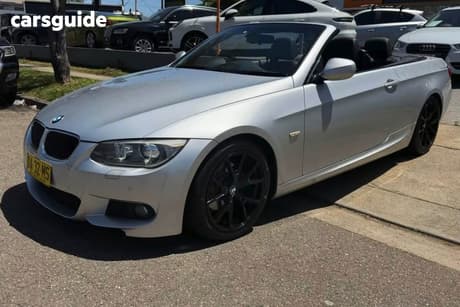 Silver 2012 BMW 320D Convertible 20D