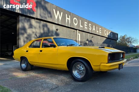 Yellow 1978 Ford Falcon Sedan 500