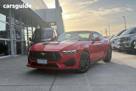 Red 2024 Ford Mustang Fastback Gt 5.0 V8