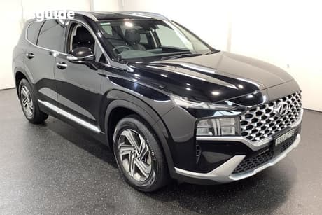 Black 2022 Hyundai Santa FE Wagon Active Crdi (Awd)