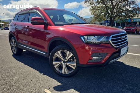 Red 2020 Haval H6 Wagon Lux