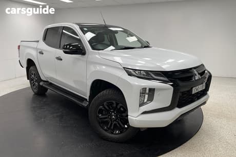 White 2020 Mitsubishi Triton Double Cab Pick Up Gsr (4X4)