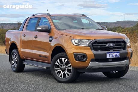 Orange 2019 Ford Ranger Double Cab Pick Up Wildtrak 3.2 (4X4)