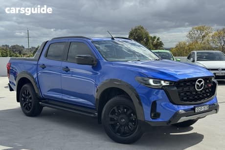 Blue 2025 Mazda BT-50 Dual Cab Pick-up Sp (4X4)