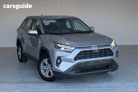 Silver 2023 Toyota RAV4 Wagon Gx (Awd) Hybrid
