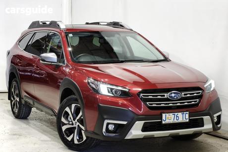 Red 2021 Subaru Outback Wagon Awd Touring