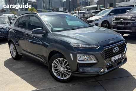 Grey 2020 Hyundai Kona Wagon Elite (Fwd)