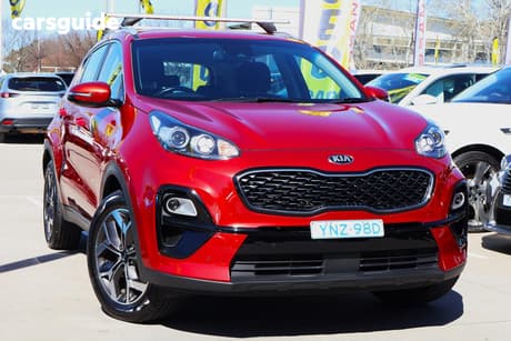 Red 2019 Kia Sportage Wagon Si (Fwd)