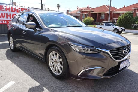 Grey 2016 Mazda 6 Wagon Touring