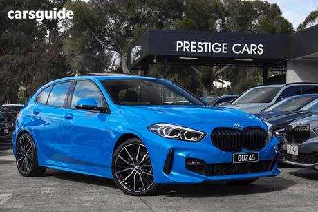 Blue 2023 BMW 118I Hatchback M Sport