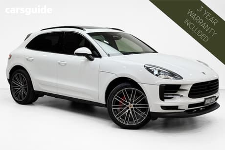 White 2020 Porsche Macan Wagon