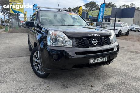 Black 2010 Nissan X-Trail Wagon St (4X4)