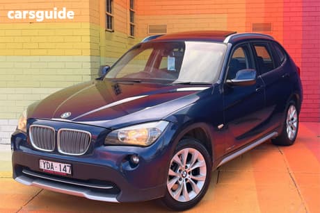 Blue 2011 BMW X1 Wagon Xdrive 23D