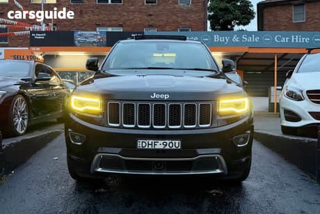 Black 2016 Jeep Grand Cherokee Wagon Overland (4X4)