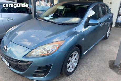 Blue 2009 Mazda Mazda3 Sedan MAXX SPORT