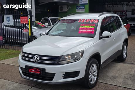 White 2015 Volkswagen Tiguan Wagon 118 Tsi (4X2)