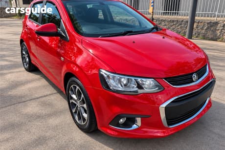 Red 2017 Holden Barina Hatchback Cd