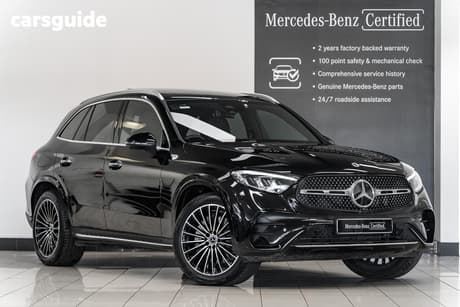 Black 2026 Mercedes-Benz GLC Wagon 350 E 4Matic